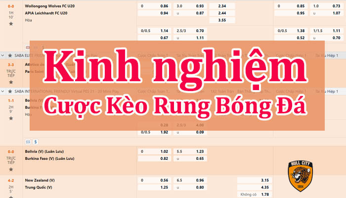 Cách chơi kèo rung hiệu quả nhất